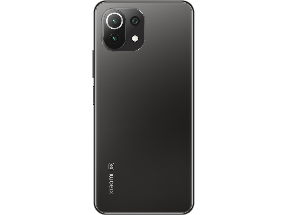 Móvil - Xiaomi Mi 11 Lite 5G, Negro, 128GB, 8GB RAM, 6.55" FHD+, Snapdragon 780G, 4250mAh, Android + Mi Band 6