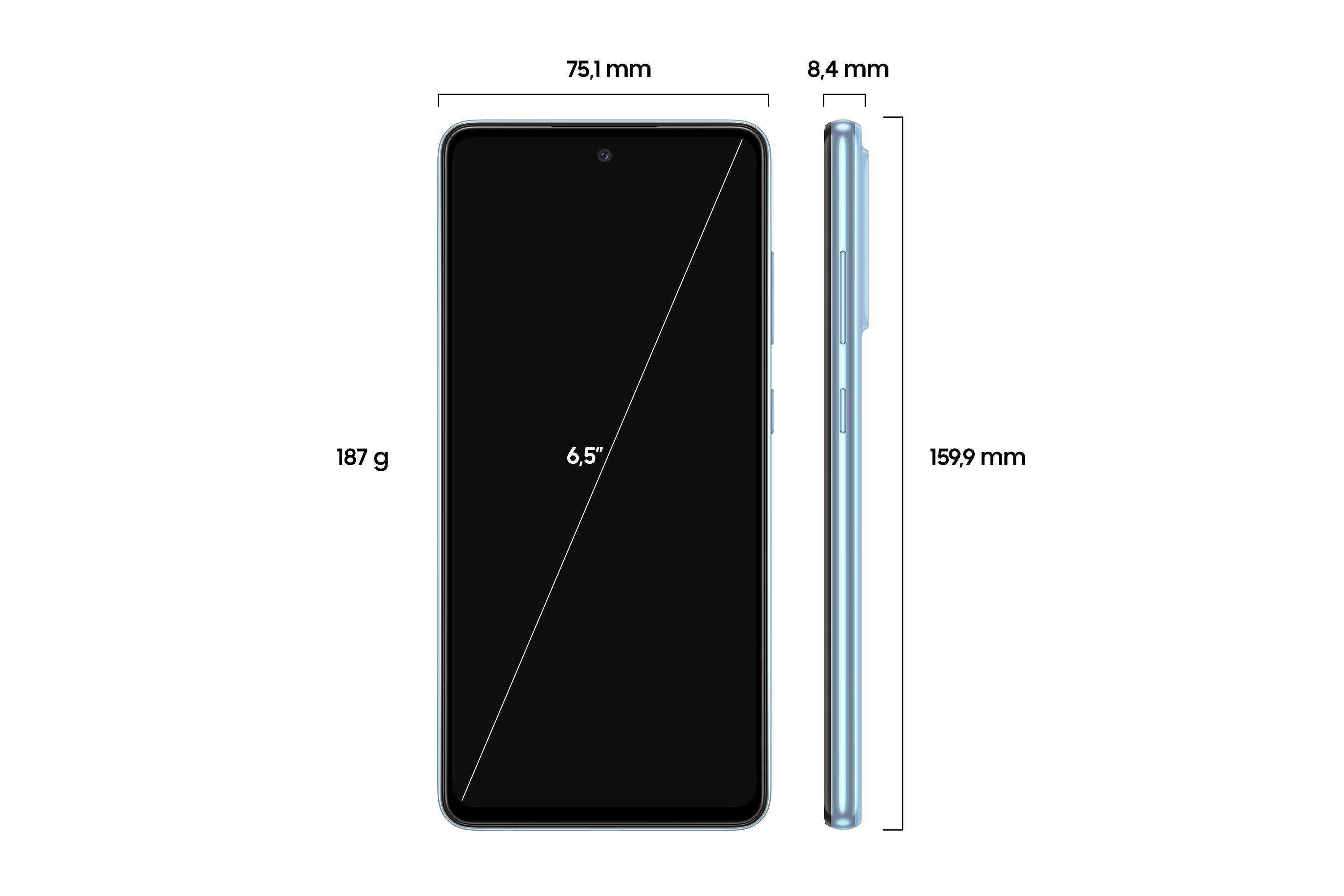SAMSUNG Galaxy A52 5G 128 GB Awesome Blue Dual SIM