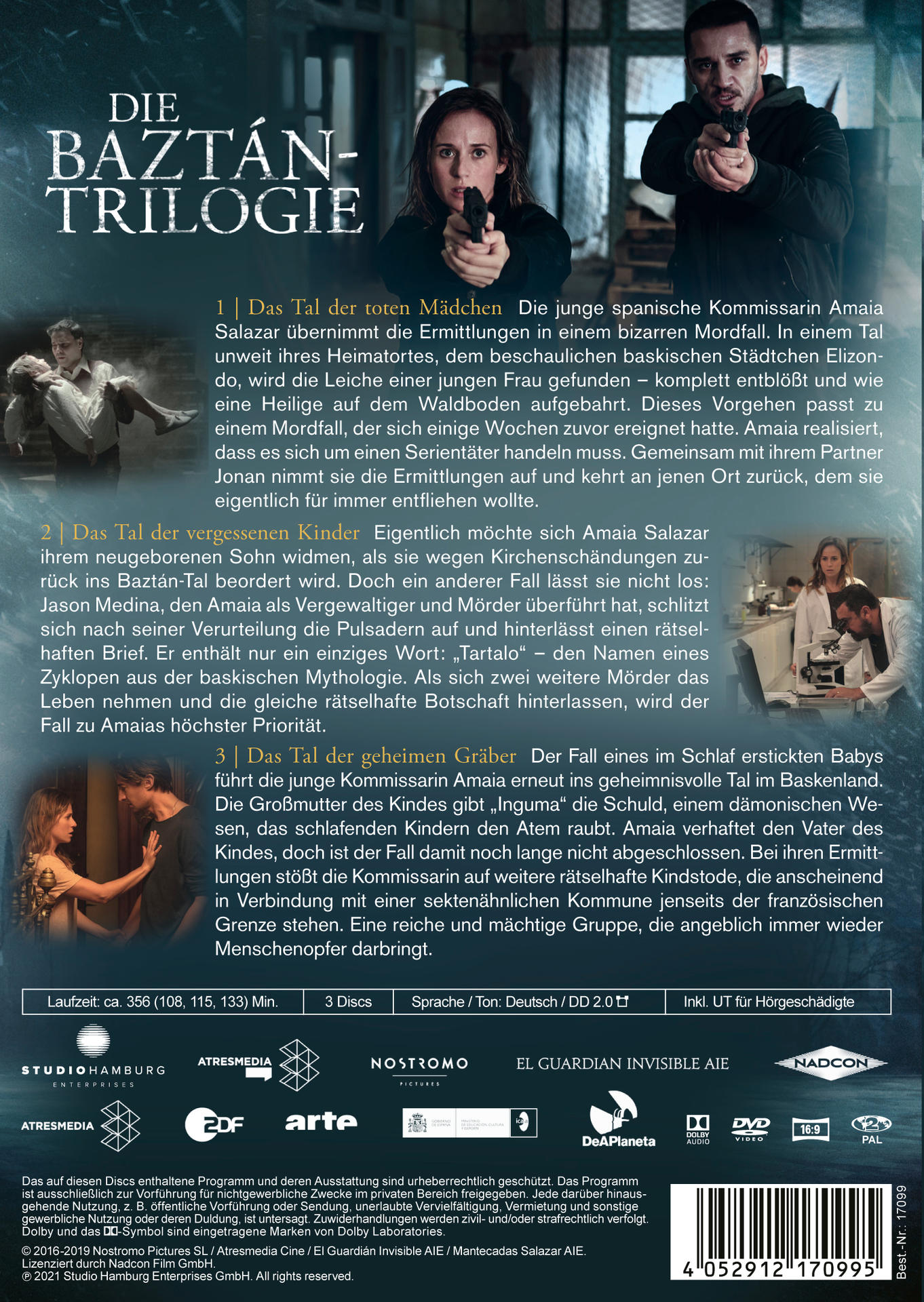 DVD-Cover eines Films auf Spanisch mit Bildern von Schauspielern und dem Titel.