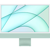 APPLE iMac 2021, All-in-One PC mit 23,5 Zoll Display, Apple M-Series Prozessor, 8 GB RAM, 256 GB SSD, Apple M1 Chip, Grün