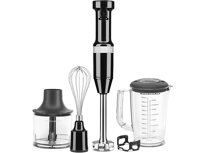 KITCHENAID 5KHBV83EOB Vezetékes botmixer, ónix fekete