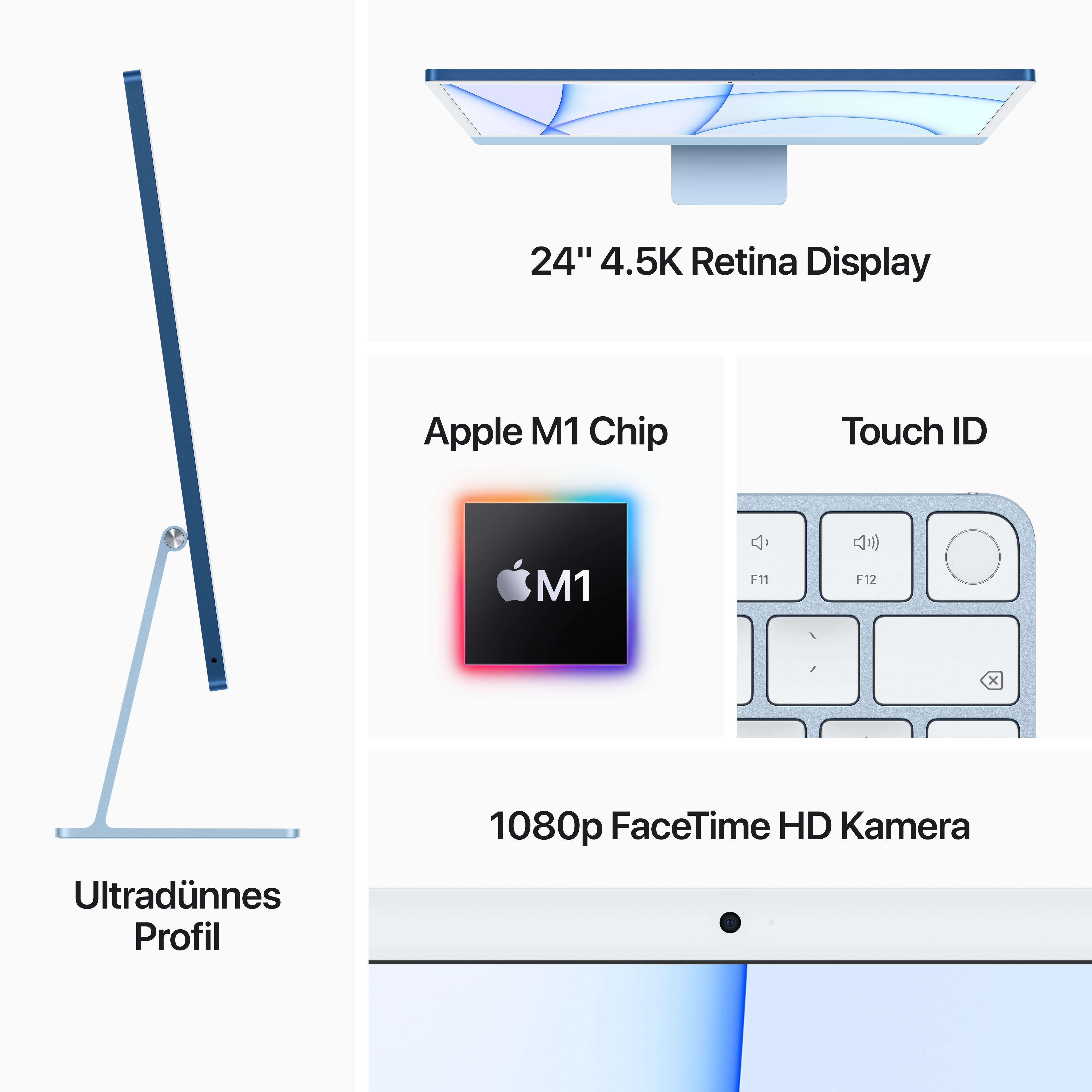 APPLE MGPM3D/A - M-Series 8-Core GPU - 8 GB - 256 GB - Apple M1 - macOS Big Sur