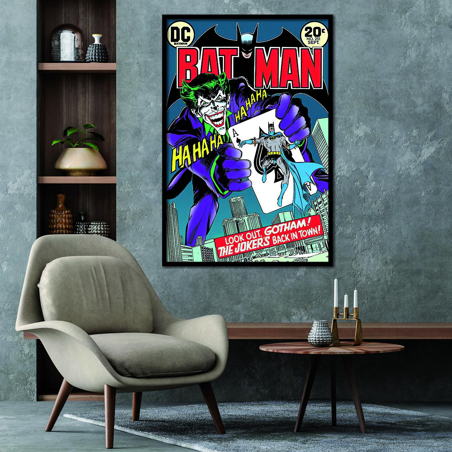 PYRAMID INTERNATIONAL Batman Comic Cover Town! Joker\'s The Poster Back in