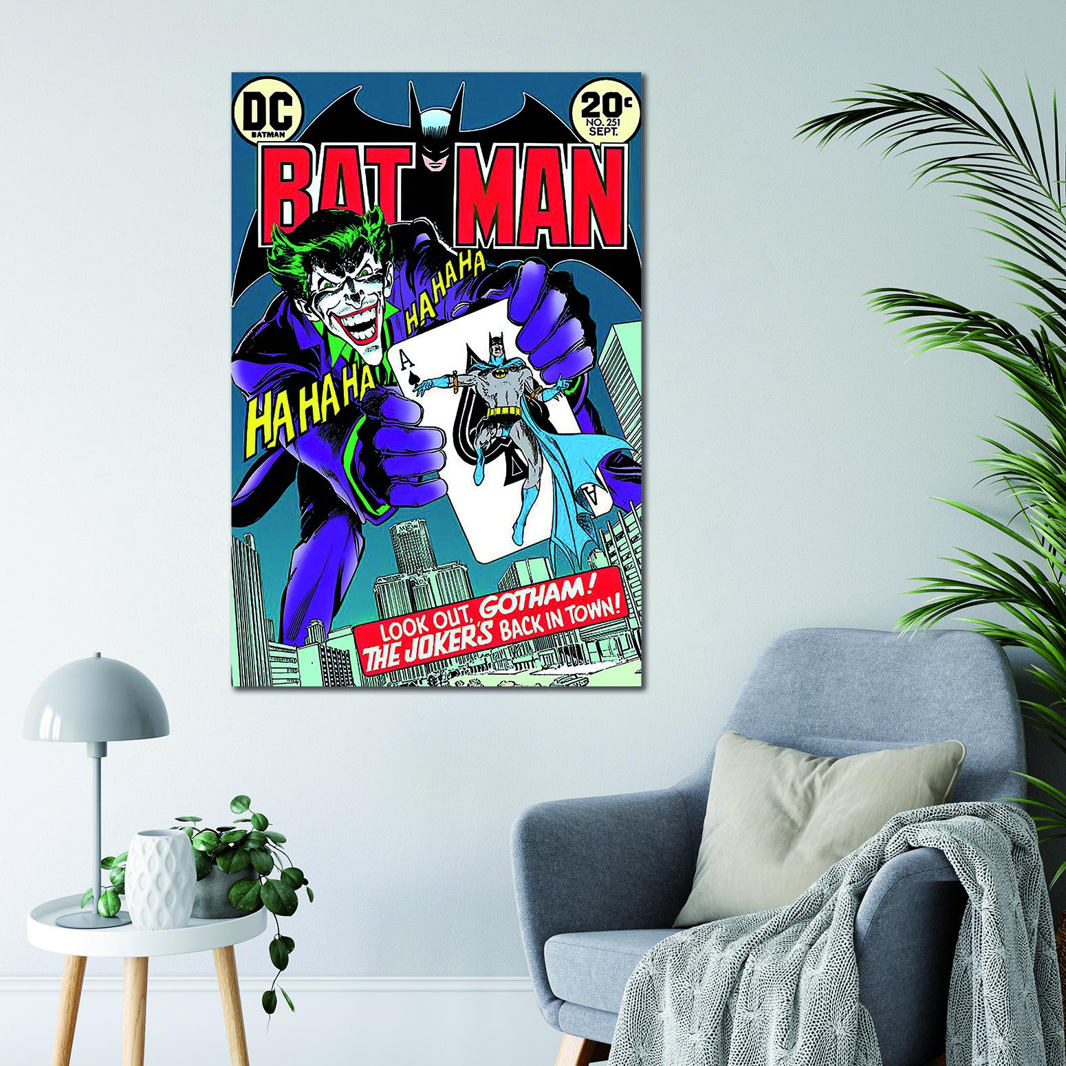 Town! Batman Poster PYRAMID Cover INTERNATIONAL The Back Joker\'s in Comic