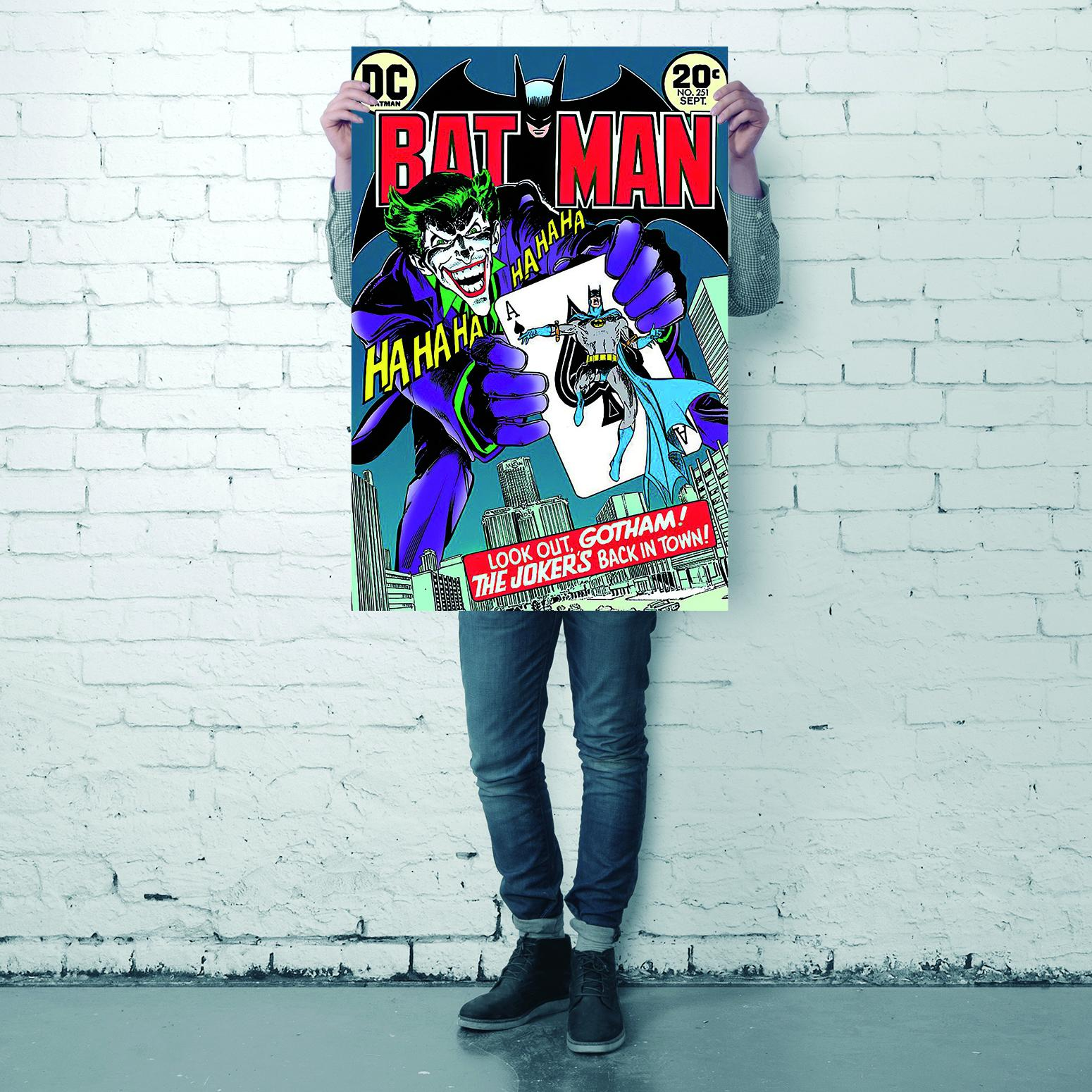 PYRAMID INTERNATIONAL Batman Comic Cover Town! Joker\'s The Poster Back in
