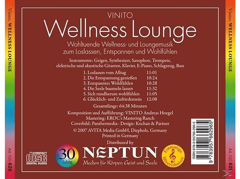 Thumbnail - Vinito - Wellness Lounge (CD)