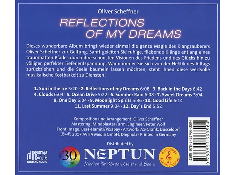 Thumbnail - Oliver Scheffner - Reflections of my dreams (CD)