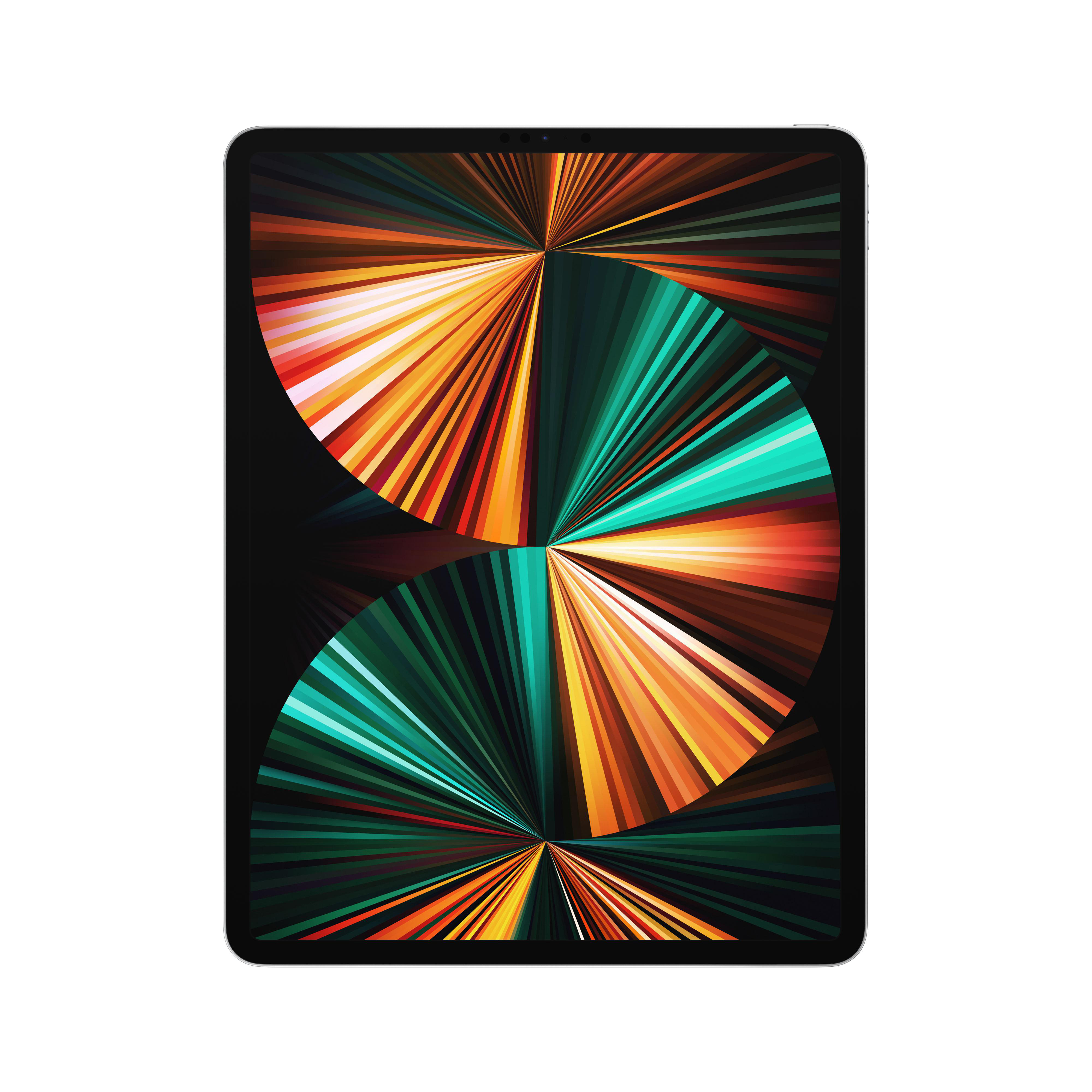 iPad Pro Tablet mit farbenfroher, abstrakter Grafik.