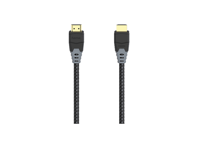 HAMA 205445 High Speed HDMI™-Kabel, St.-St., 8K, Ethernet, Gewebe, vergoldet, 1,5 m; HDMI-Kabel — Foto 2 von 2