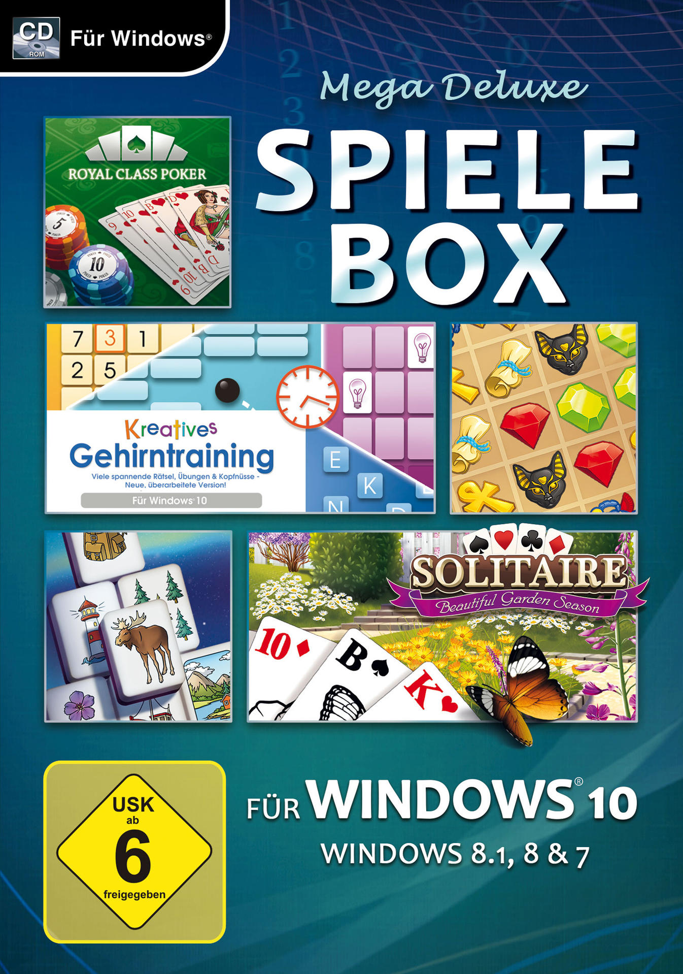 MEGA DELUXE SPIELEBOX FÜR - [PC] WINDOWS 10