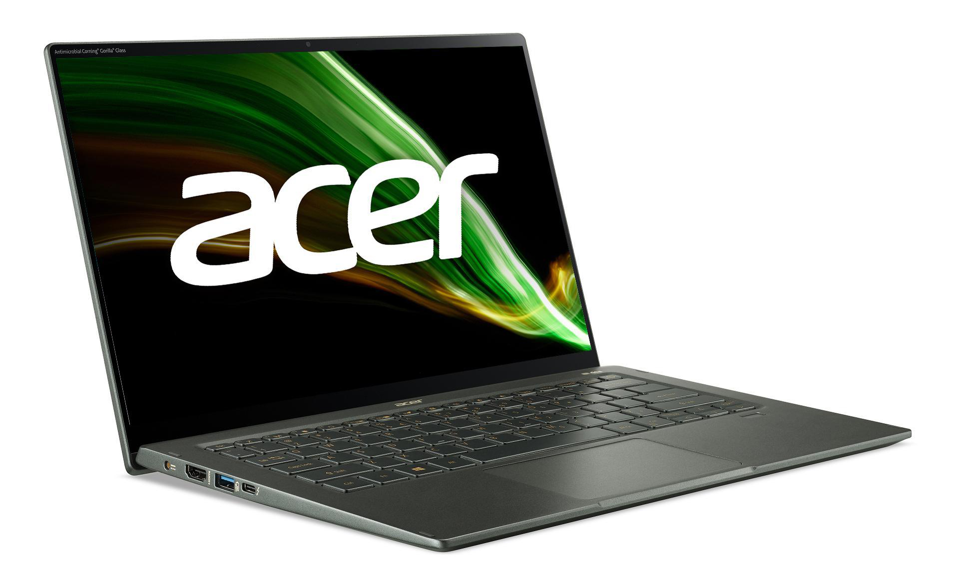 ACER Swift 5 (SF514-55T-546P) EVO mit Tastaturbeleuchtung - 14 Zoll - Intel® Core™ i5 i5-1135G7 (Evo) - 8 GB - 1 TB - Intel® Iris® Xᵉ - Windows 10 Home (32 bit)