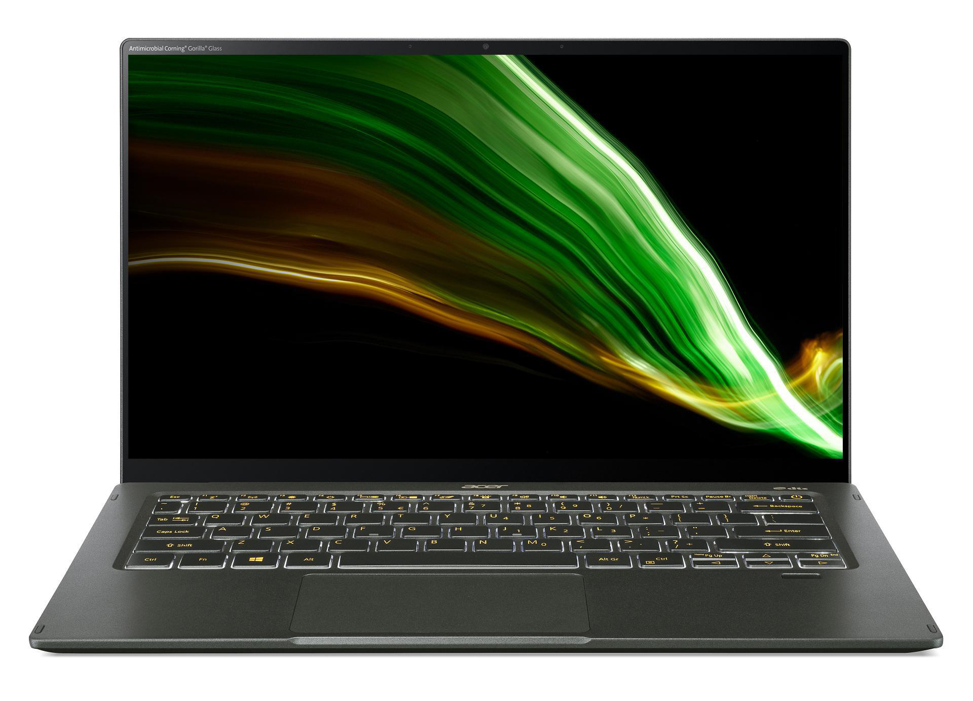 ACER Swift 5 (SF514-55T-546P) EVO mit Tastaturbeleuchtung - 14 Zoll - Intel® Core™ i5 i5-1135G7 (Evo) - 8 GB - 1 TB - Intel® Iris® Xᵉ - Windows 10 Home (32 bit)