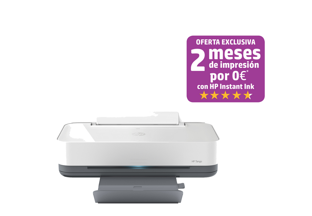 Hp Tango Impresora color wifi digital imprime copia y escanea con tu instant ink ready 100 8 ppm compatible smart home