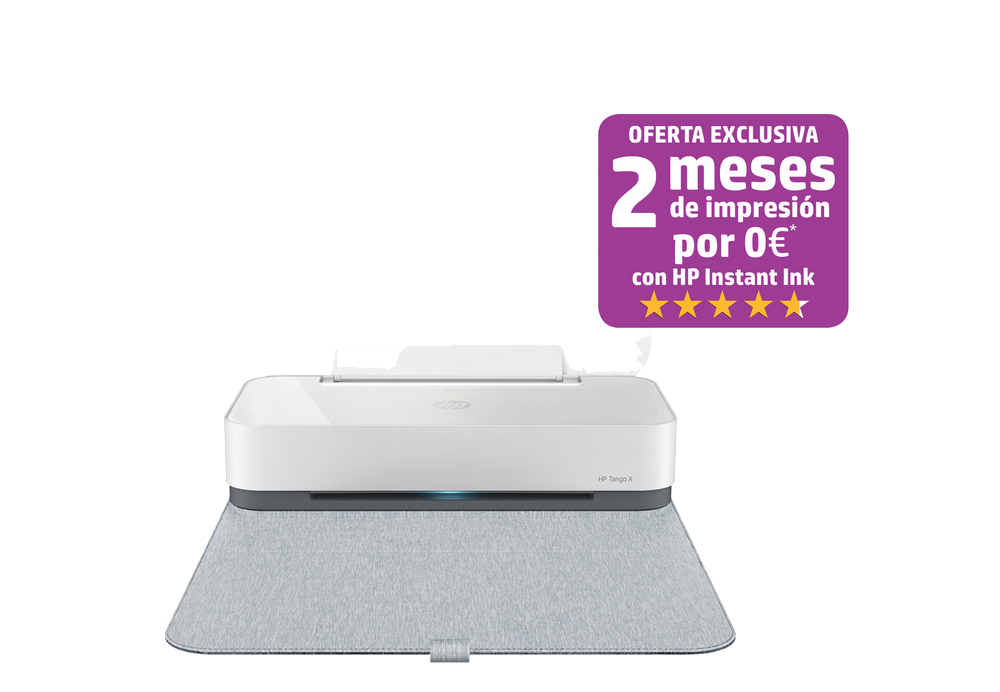 Impresora multifunción - HP Tango X, Color, 8 ppm, Wifi, Compatible con HP Instant Ink