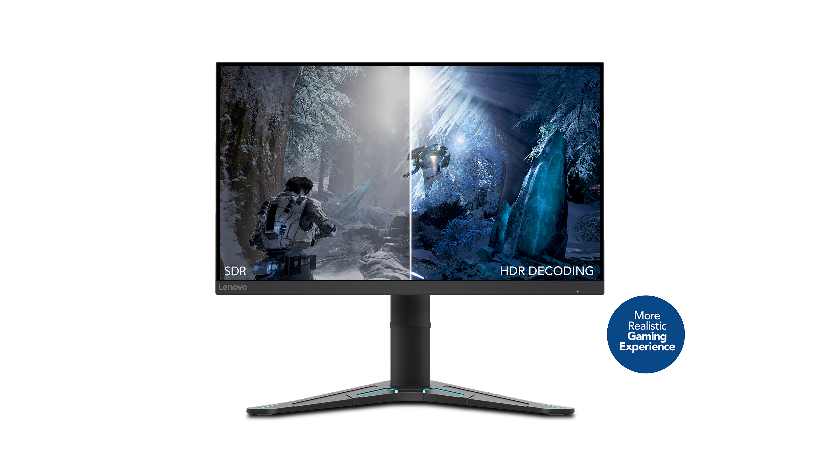 LENOVO G27q-20 27 Zoll  QHD  Gaming Monitor  5 ms Reaktionszeit  