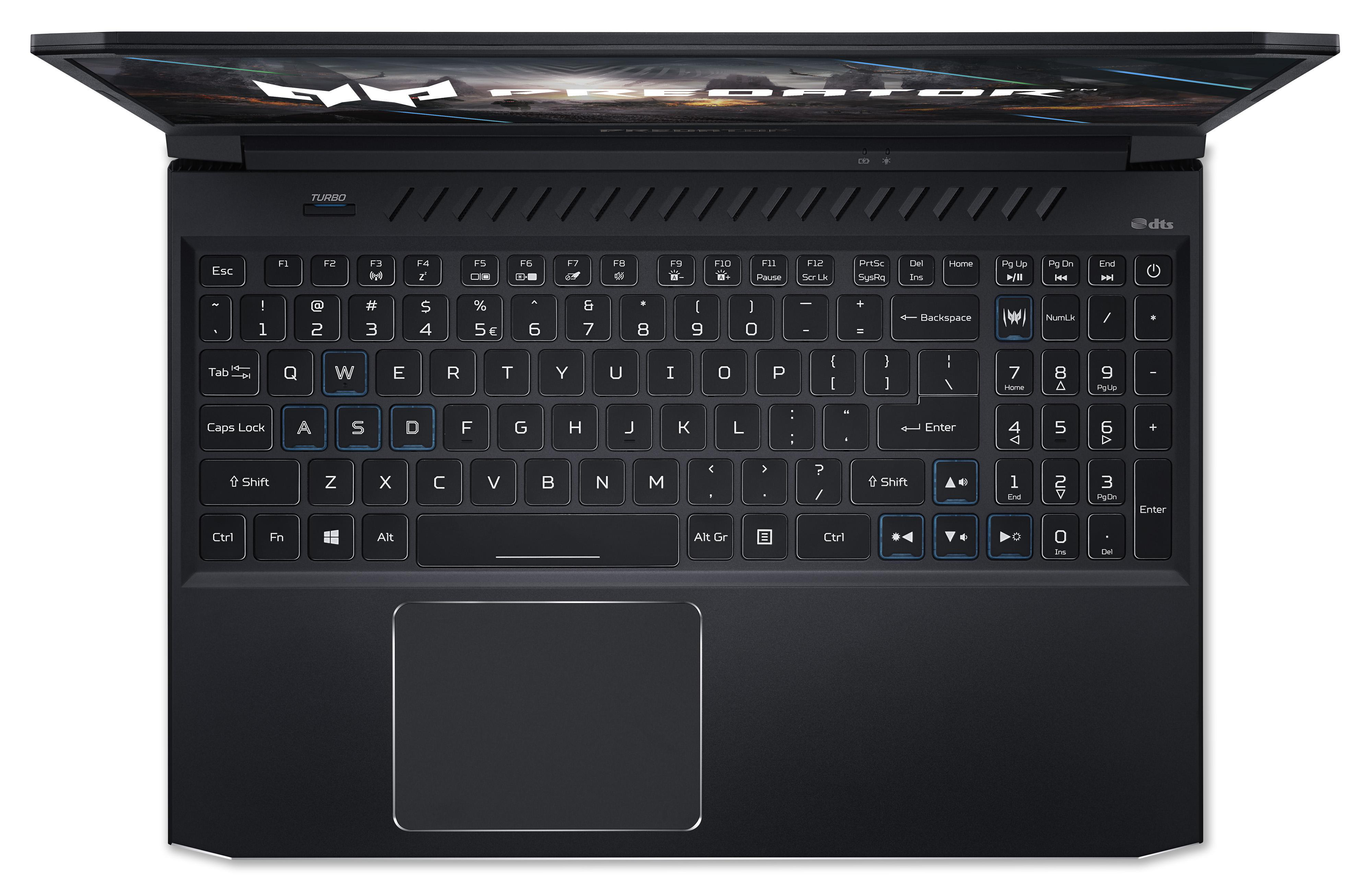 ACER Predator Helios 300 (PH315-53-75ZS) - 15,6 Zoll - Intel® Core™ i7 i7-10750H - 32 GB - 1 TB - NVIDIA GeForce RTX™ 3080 - Windows 10 Home (64 Bit)