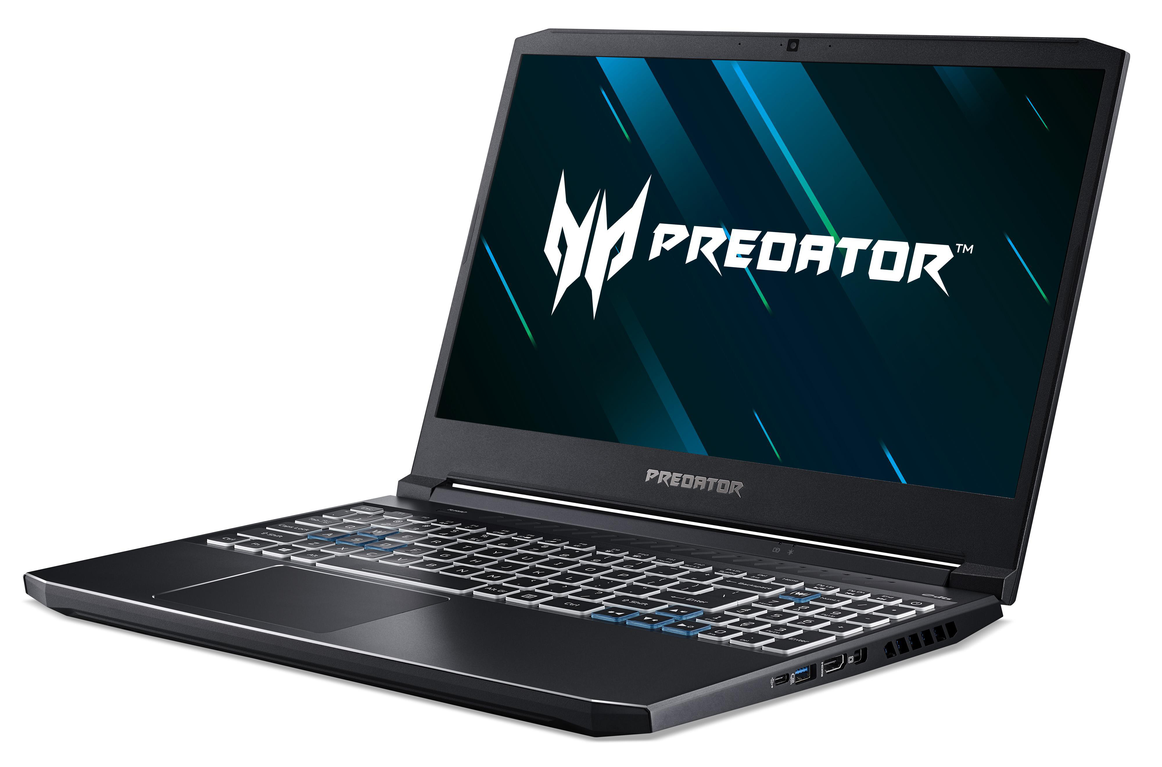 ACER Predator Helios 300 3080, Gaming i7 Intel® Schwarz SSD, Prozessor, 15,6 RTX™ NVIDIA, Bit) (PH315-53-7759), 16 (64 Windows RAM, Home 1 10 mit Core™ GeForce Display, Notebook, GB Zoll TB