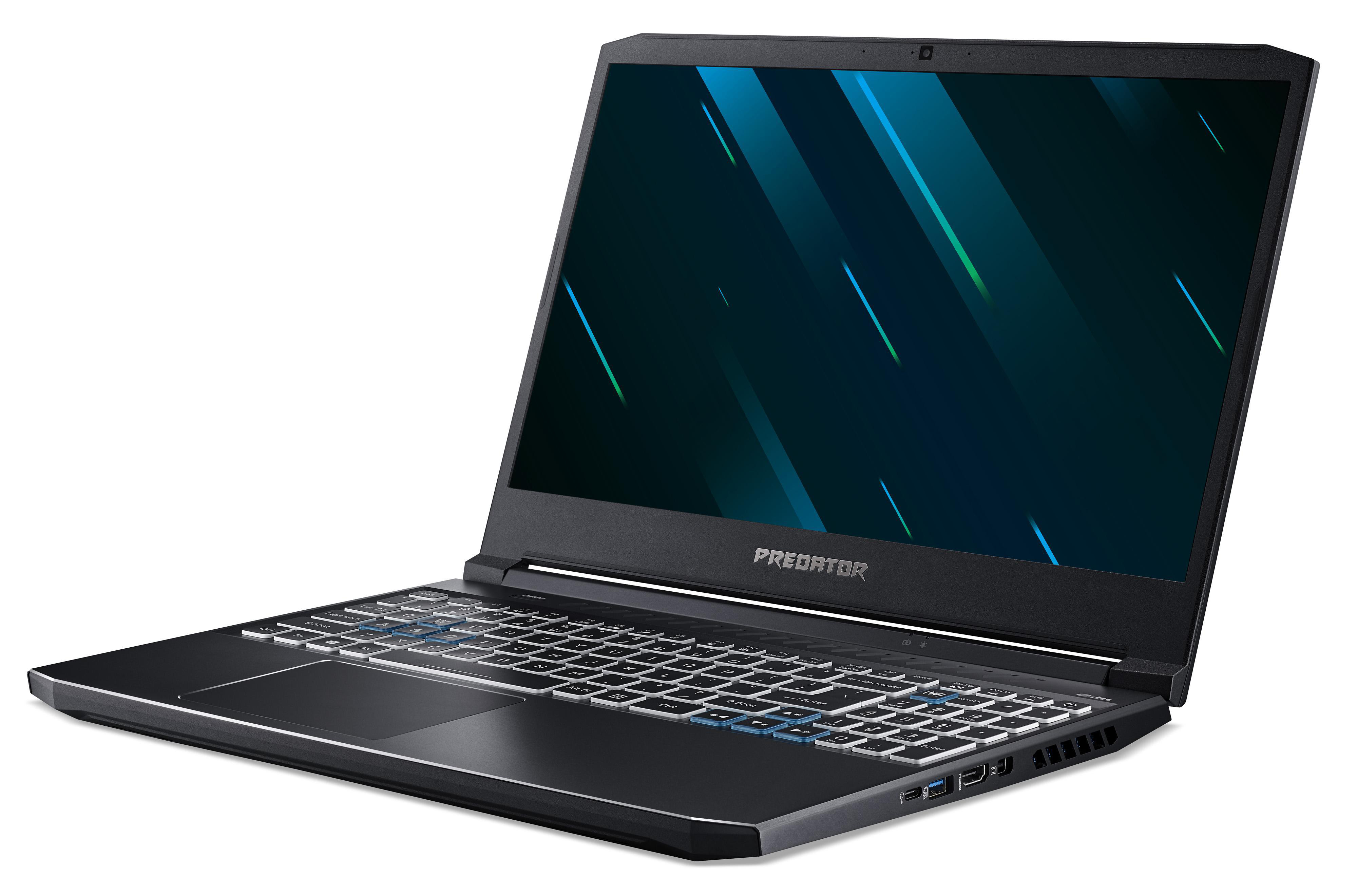 ACER Predator Helios 300 3080, Gaming i7 Intel® Schwarz SSD, Prozessor, 15,6 RTX™ NVIDIA, Bit) (PH315-53-7759), 16 (64 Windows RAM, Home 1 10 mit Core™ GeForce Display, Notebook, GB Zoll TB