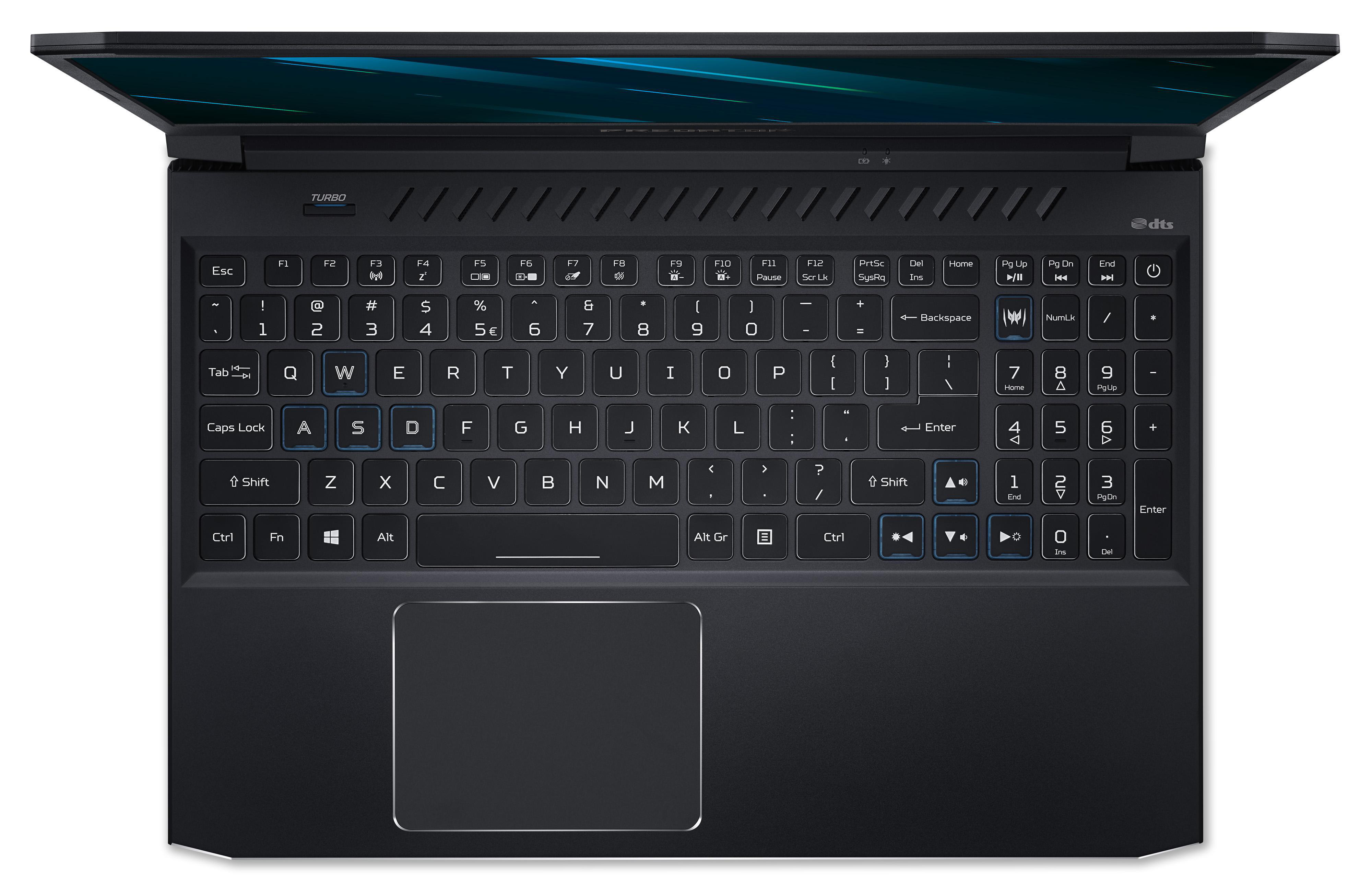 ACER Predator 16 Home Prozessor, Bit) Schwarz i7 Helios 3080, Intel® (64 RTX™ Core™ mit TB Windows RAM, GeForce Zoll Gaming 10 Notebook, SSD, 15,6 1 GB Display, 300 (PH315-53-7759), NVIDIA