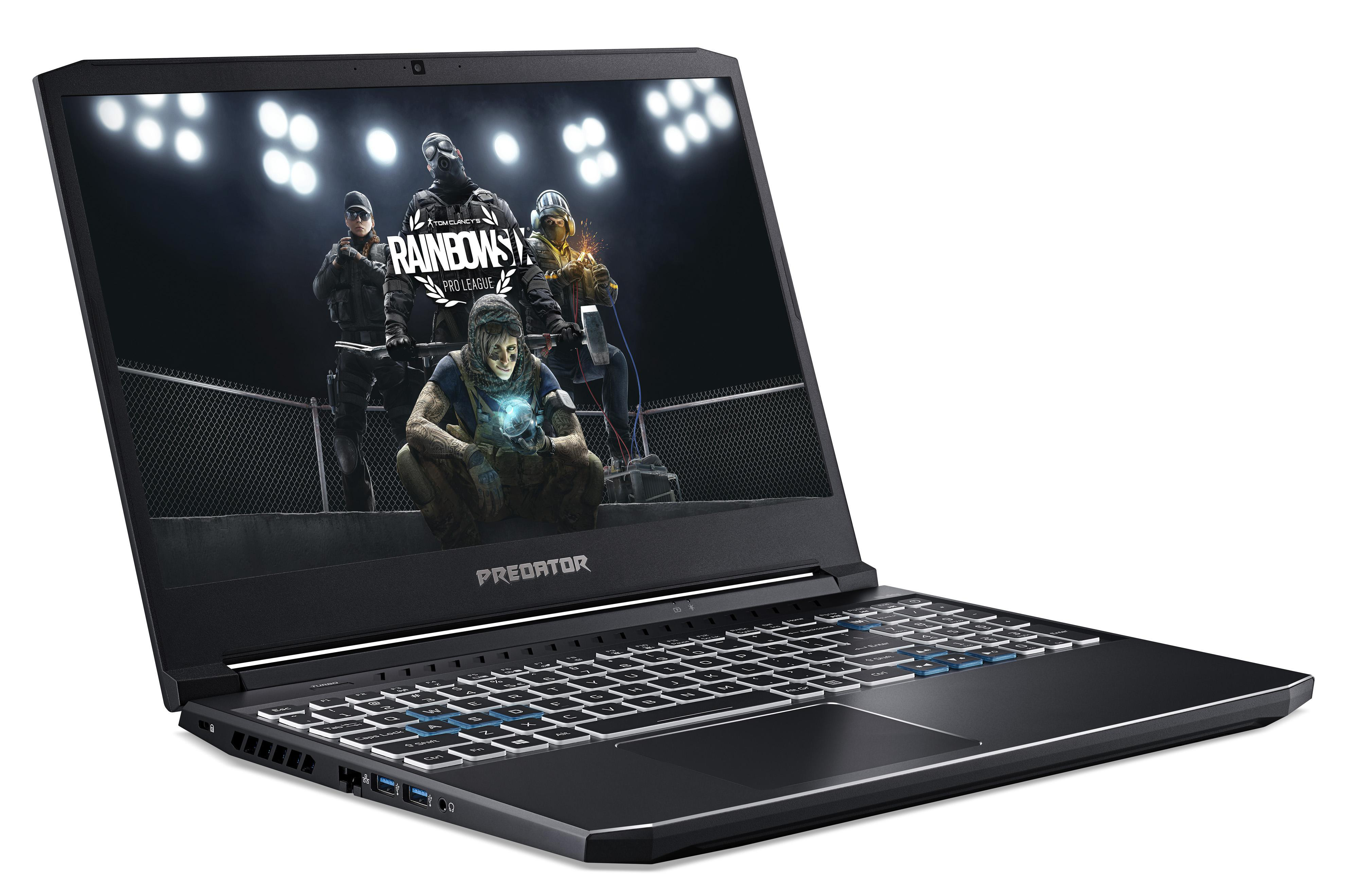 mit Zoll Prozessor, Core™ 10 Display, GeForce Notebook, GB 3080, RTX™ 16 Intel® Gaming 15,6 (64 RAM, TB Schwarz NVIDIA, 1 Windows (PH315-53-7759), Helios Home 300 i7 Bit) Predator SSD, ACER