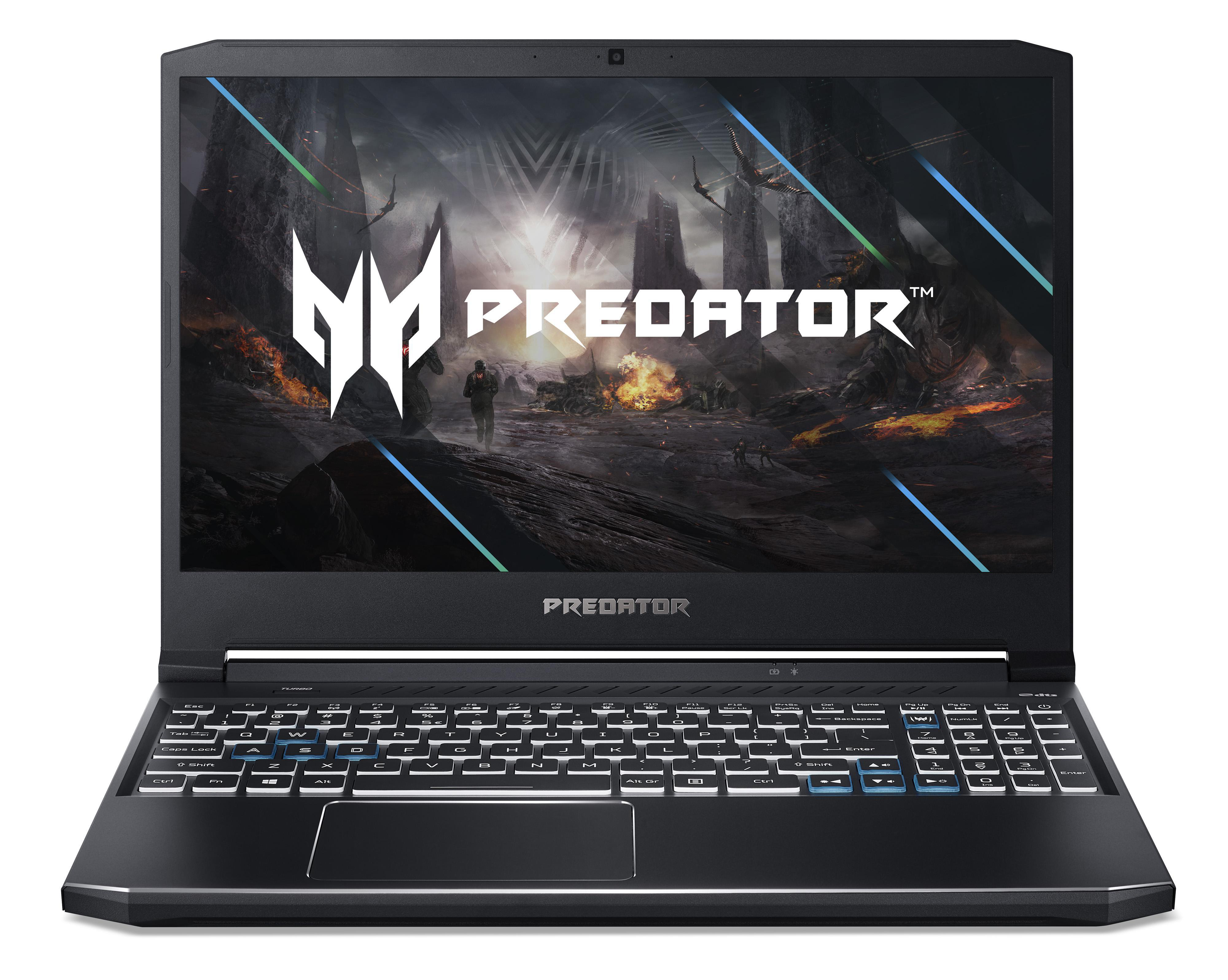 mit Zoll Prozessor, Core™ 10 Display, GeForce Notebook, GB 3080, RTX™ 16 Intel® Gaming 15,6 (64 RAM, TB Schwarz NVIDIA, 1 Windows (PH315-53-7759), Helios Home 300 i7 Bit) Predator SSD, ACER