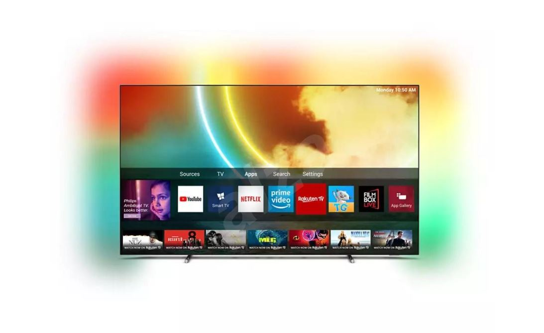 PHILIPS 55OLED705 55'' 139 Ekran Uydu Alıcılı Android Smart 4K Ultra HD OLED TV