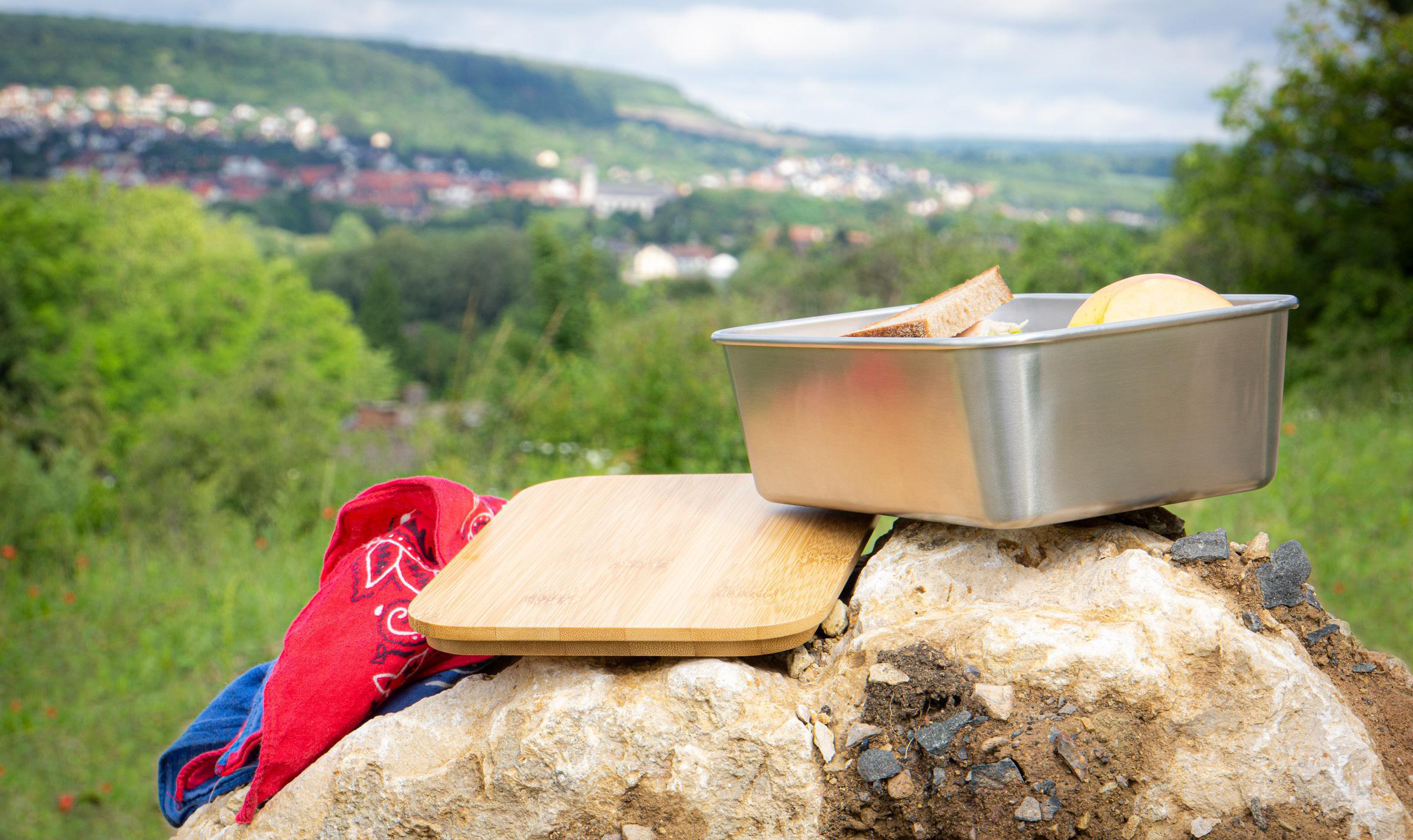 ECHTWERK EW-LB-1720 Lunchbox Silber