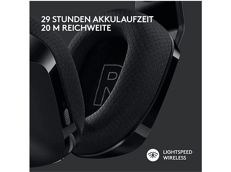 LOGITECH G733 Light Speed LIGHTSYNC RGB kabelloses, Over-ear Gaming Headset Schwarz