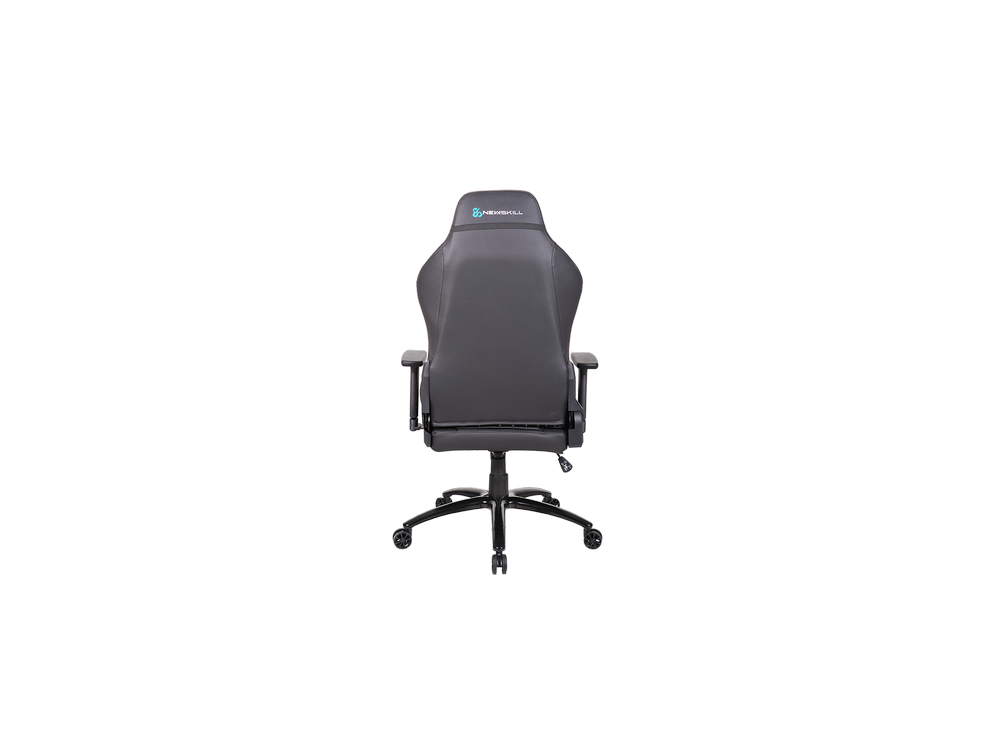 Silla gaming - Newskill Akeron, PU transpirable, Reposabrazos 3D, 150 kg, Ruedas anti-rodaduras, Negro