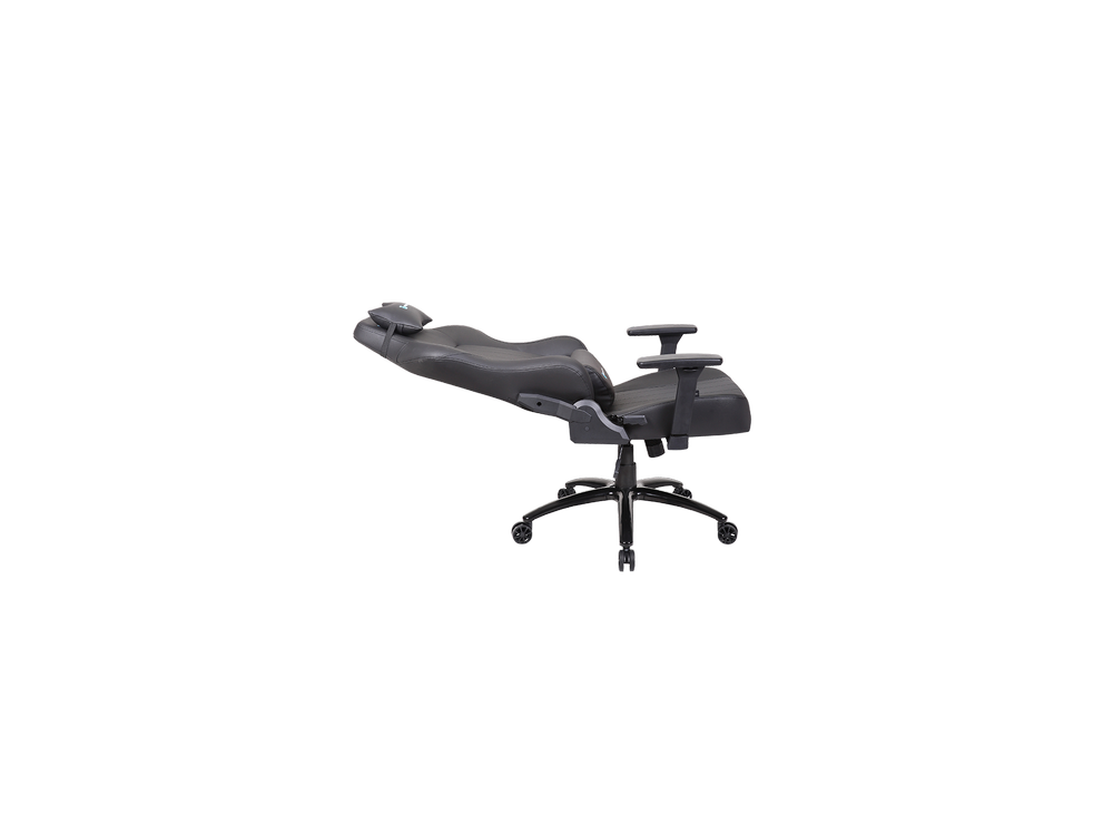 Silla gaming - Newskill Akeron, PU transpirable, Reposabrazos 3D, 150 kg, Ruedas anti-rodaduras, Negro