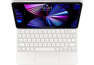 APPLE Magic Keyboard iPad Pro 11" 1/2/3/4 gen és iPad Air 4/5 gen készülékekhez, fehér, Angol (mjqj3lb/a)