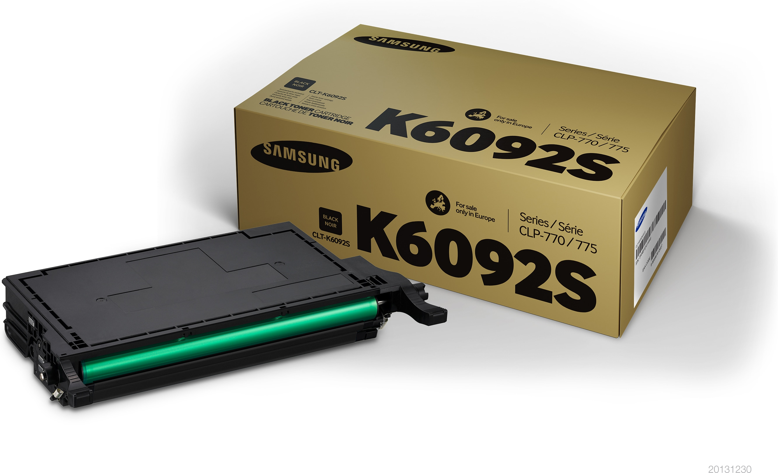 Tóner de láser - Samsung CLT-K6092S, 7000 Páginas, Negro