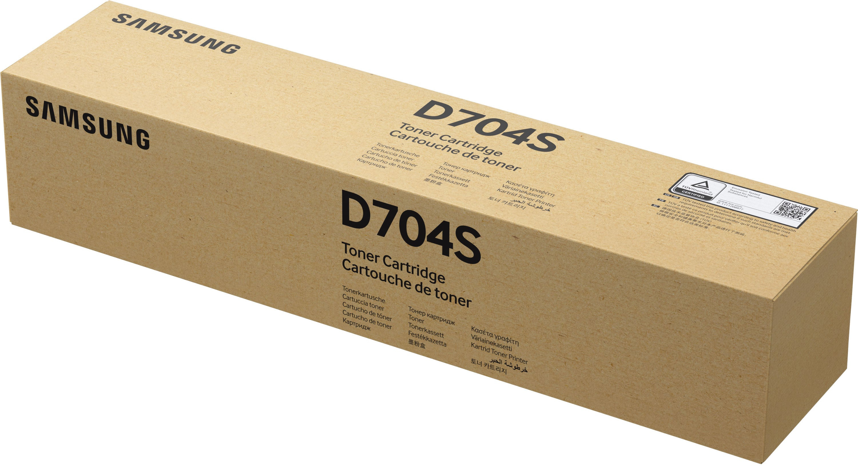 Tóner - HP, MLT-D704S, Negro