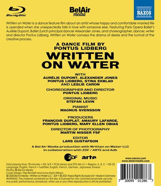 Dupont/Jones/Lidberg/Svensson/+ - WRITTEN ON WATER - (Blu-ray)