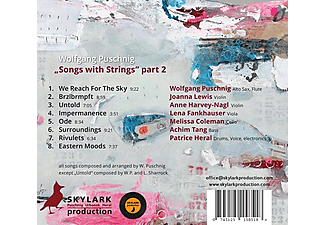 Wolfgang/koehne Quartett Puschnig - "Songs With Strings" Part 2  - (CD)
