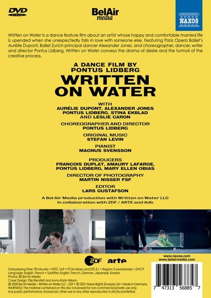 - (DVD) - WRITTEN WATER Dupont/Jones/Lidberg/Svensson/+ ON