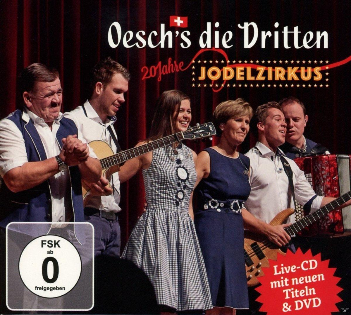 Oesch's Die Dritten - Jodelzirkus (Jubiläums-Edition)  - (CD + DVD Video)