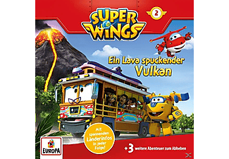 Super Wings - 002/Ein Lava spuckender Vulkan  - (CD)