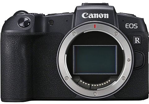 CANON EOS RP Systemkamera Gehäuse, 26.2 MP, Vollformat, 4K25p, 5 B/s, 3 Zoll Touch LCD, Schwarz