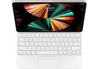 APPLE Magic Keyboard iPad Pro 12.9" 3/4/5/6 gen készülékekhez, fehér, Angol (MJQL3LB/A)