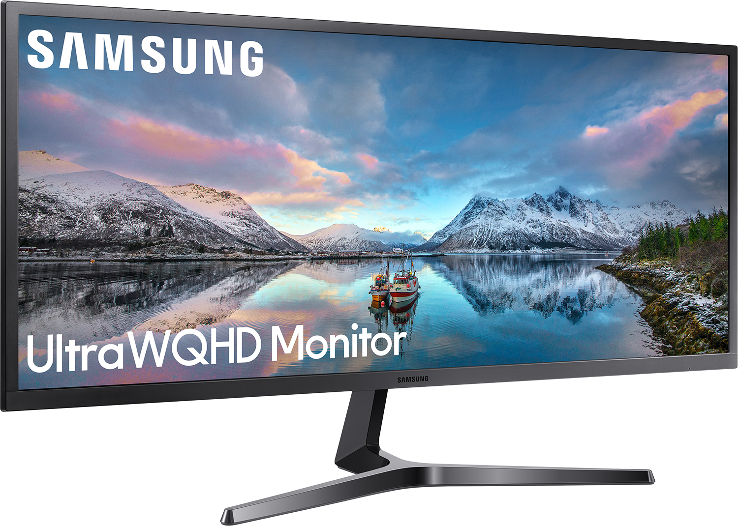 SAMSUNG LS34J550WQRXEN - 34 inch - 3440 x 1440 (UW Quad HD) - VA-paneel
