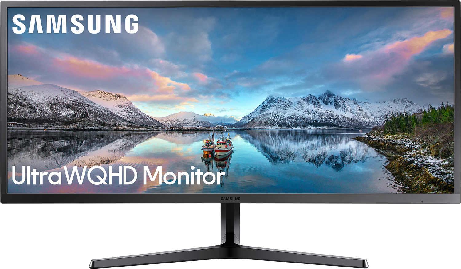 SAMSUNG LS34J550WQRXEN - 34 inch - 3440 x 1440 (UW Quad HD) - VA-paneel