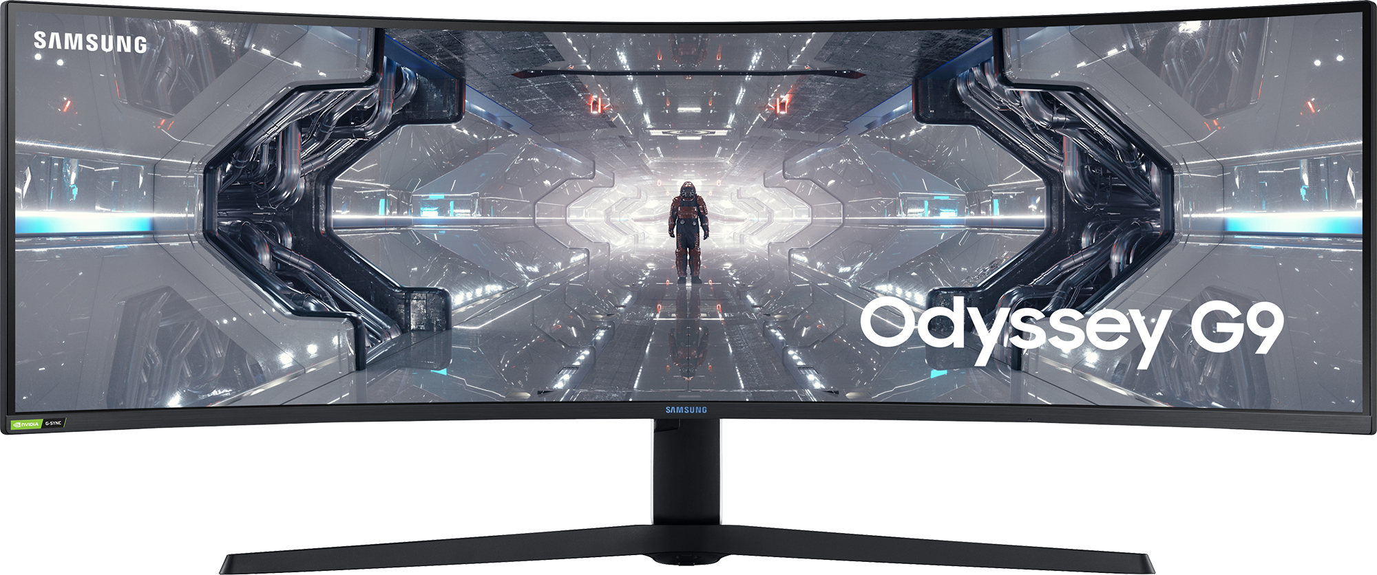 SAMSUNG Odyssey G9 LC49G95TSSRXEN - 49 inch - 3440 x 1440 (UW Quad HD) - 1 ms - 240 hz