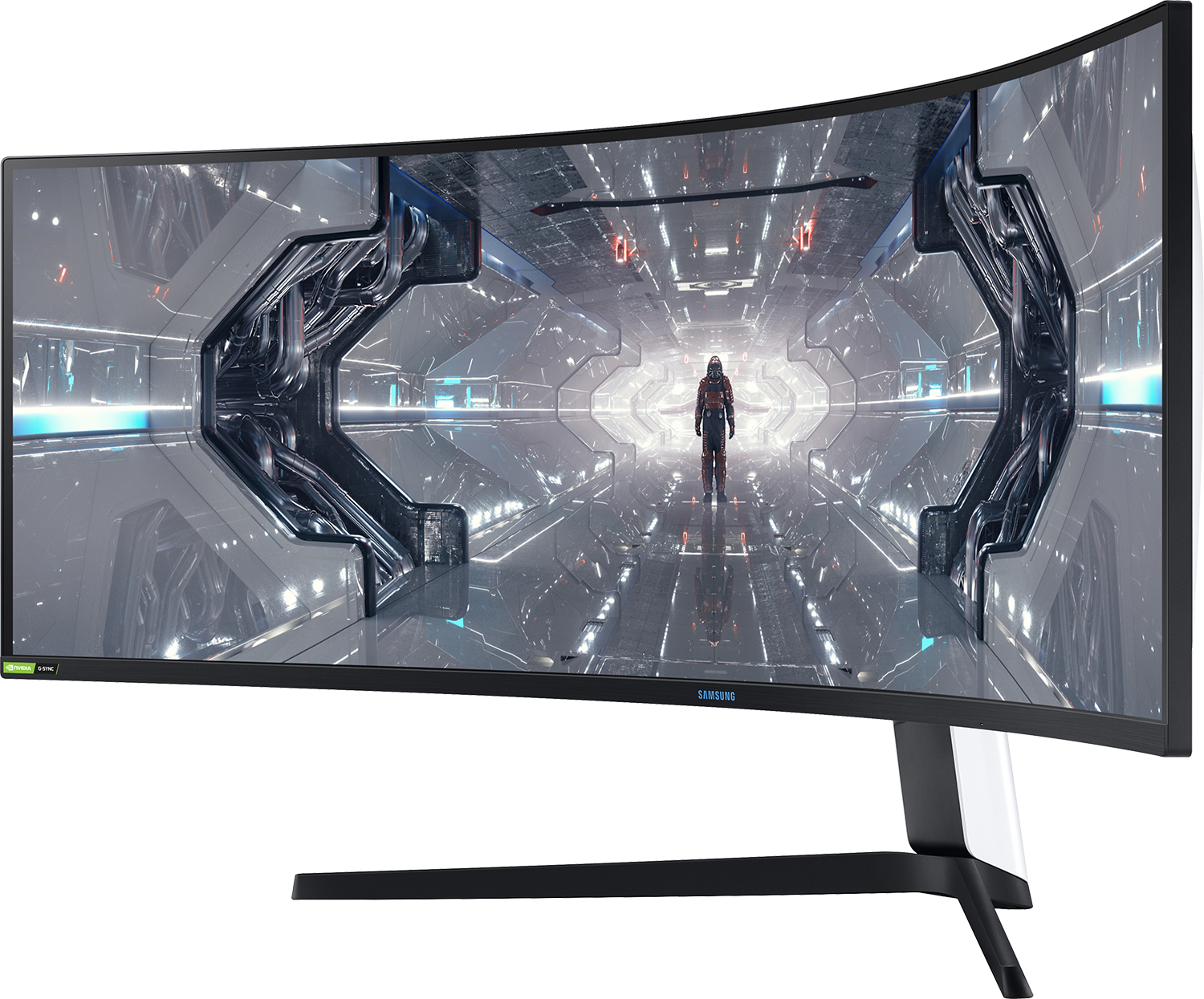 SAMSUNG Odyssey G9 LC49G95TSSRXEN - 49 inch - 3440 x 1440 (UW Quad HD) - 1 ms - 240 hz