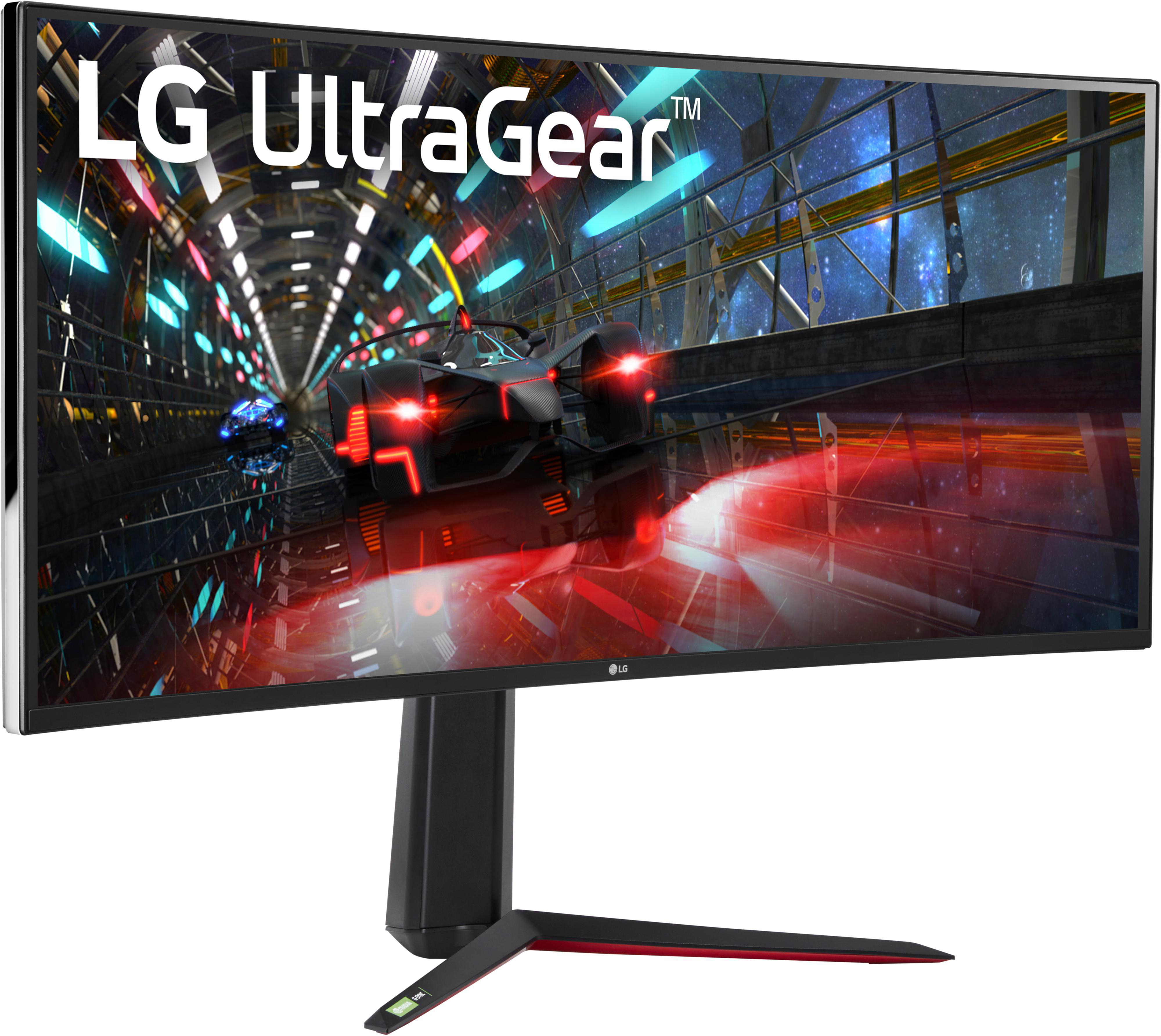 LG 38GN950 Curved UltraGear™ IPS Gaming Monitor 37,5 Zoll  QHD+  Monitor  1 ms Reaktionszeit  