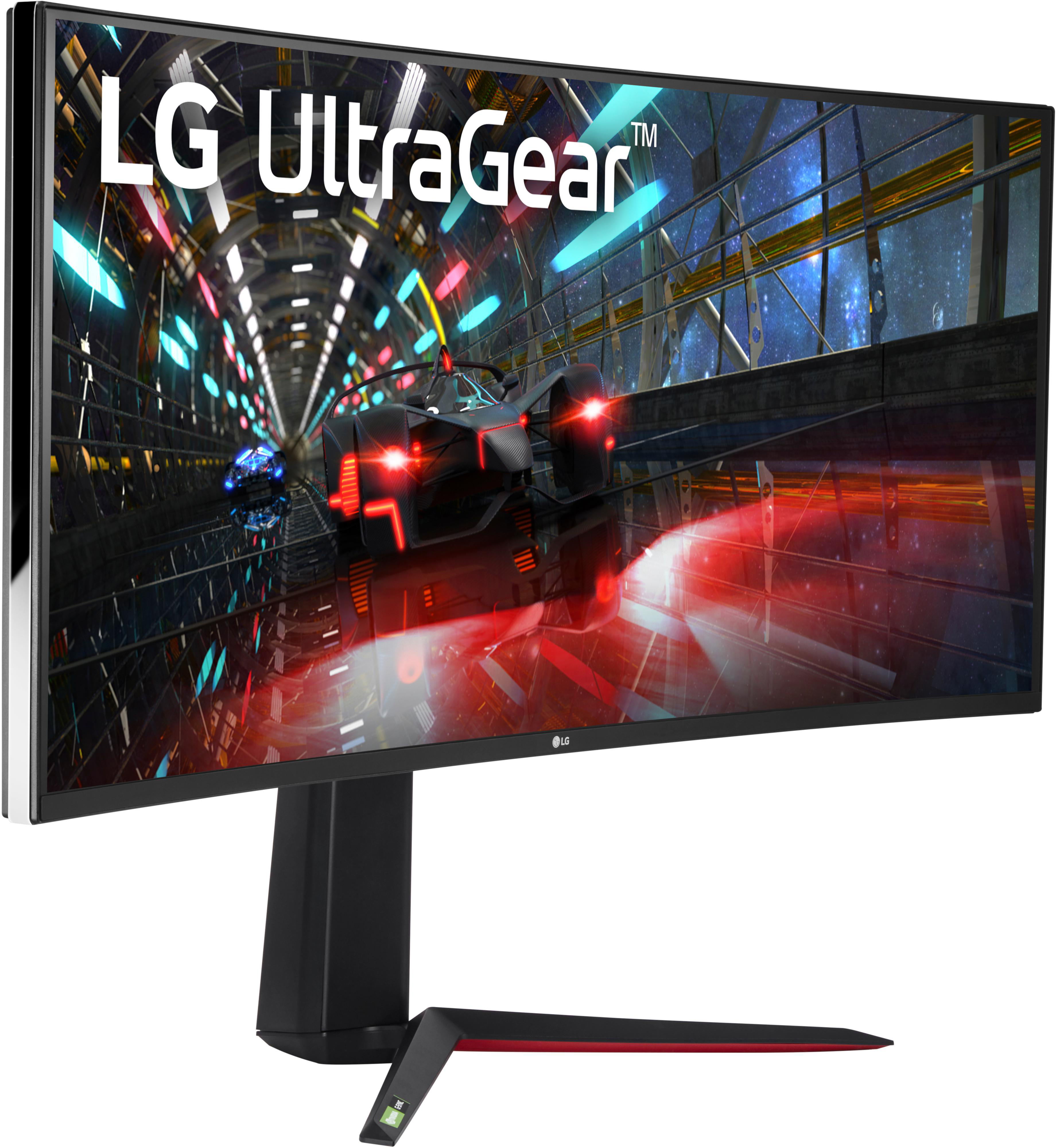 LG 38GN950 Curved UltraGear™ IPS Gaming Monitor 37,5 Zoll  QHD+  Monitor  1 ms Reaktionszeit  