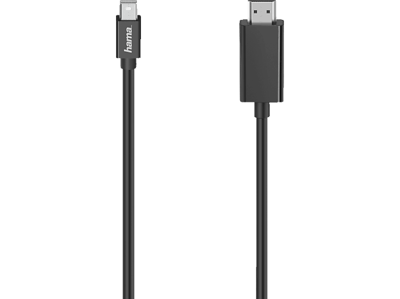 HAMA Mini-DP-Stecker auf HDMI-Stecker, Kabel, m 1,5