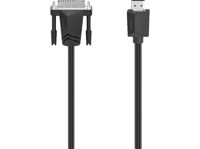 HAMA DVI-Stecker auf HDMI-Stecker, Kabel, 1,5 m