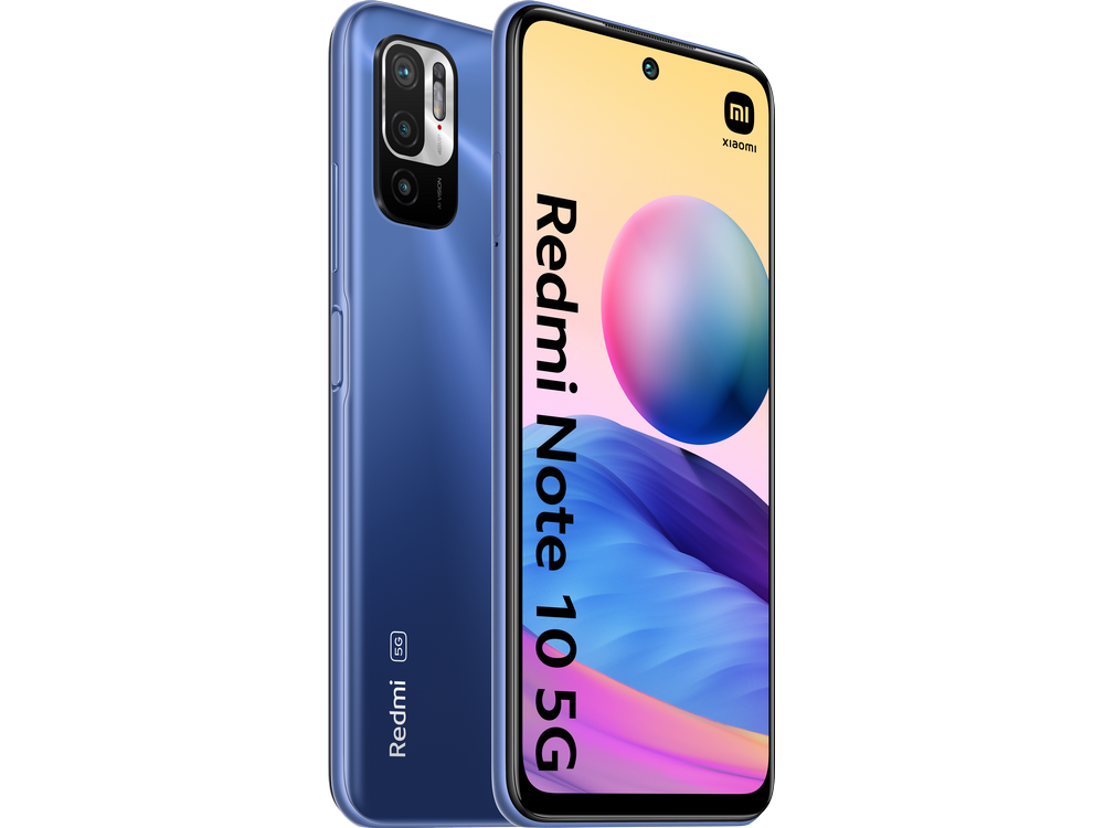 Xiaomi Redmi Note 10 5G, Azul, 64GB, 4GB RAM, 6.5" FHD+, MediaTek Dimensity 700, 5000 mAh, Android