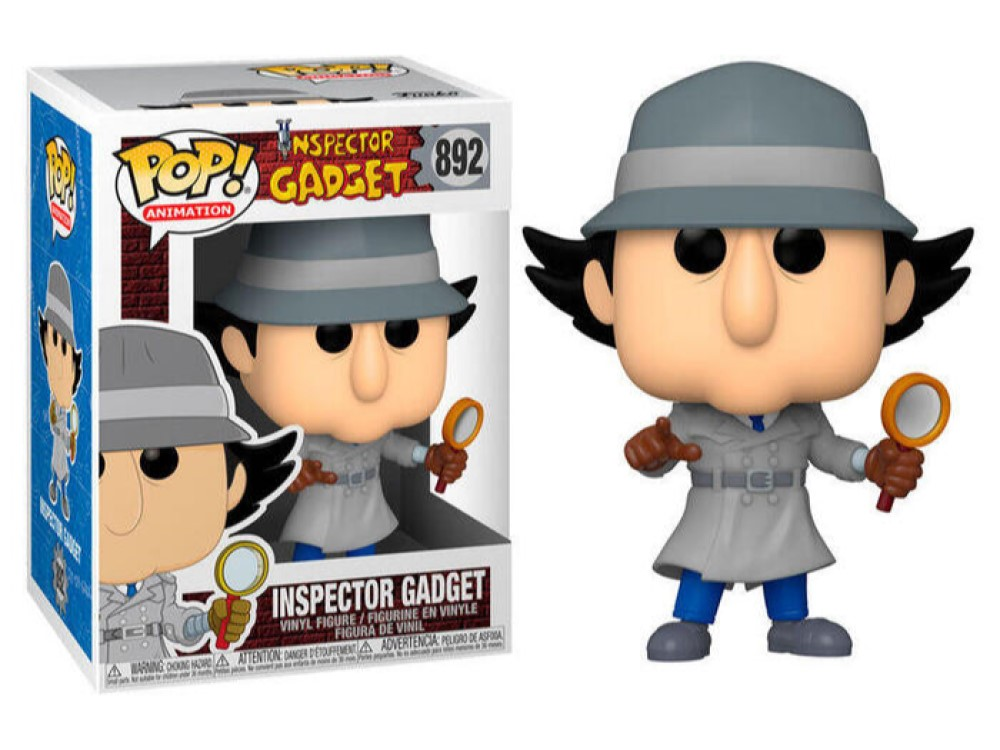 Figura Funko Pop! - Inspector Gadget, 10 cm, Vinilo, Multicolor